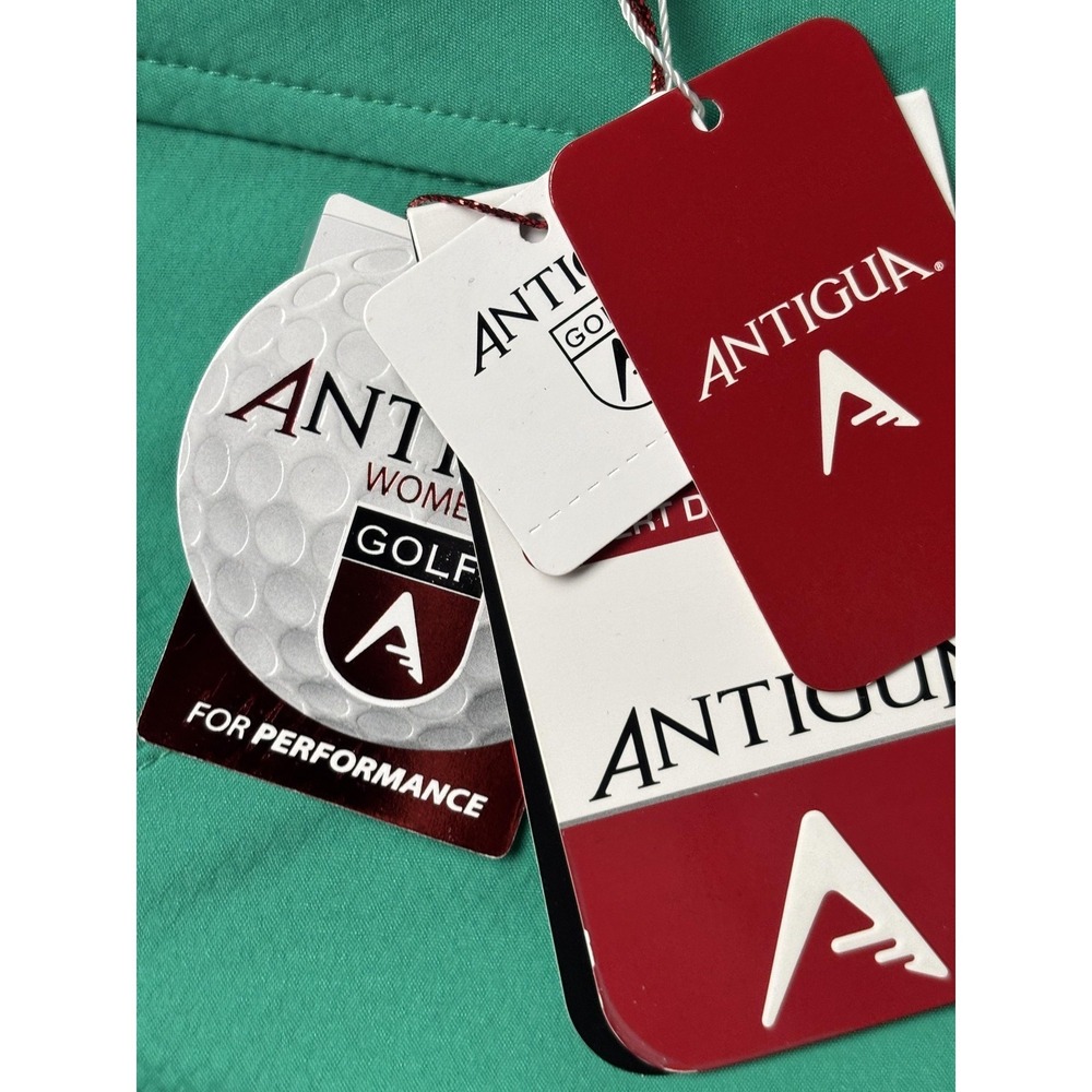 Antigua Golf Skort Womens 8 Green Desert Dry Orbit Stretch Built In Shorts - Picture 8 of 15